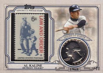 2016 Topps - World Series Champion Coin and Stamp Quarter #WCCS-AK Al Kaline Front