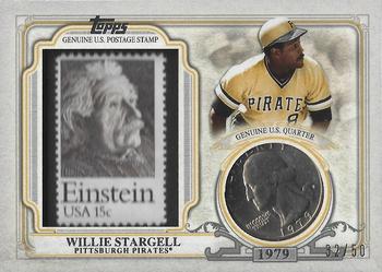 2016 Topps - World Series Champion Coin and Stamp Quarter #WCCS-WST Willie Stargell Front