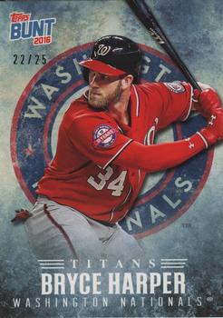 2016 Topps - Bunt Player Promo #NNO Bryce Harper Front