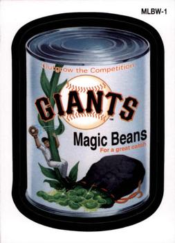 2016 Topps - MLB Wacky Promo #MLBW-1 Giants Magic Beans Front
