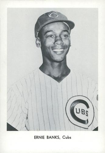 1965 Sports Service Chicago Cubs Set A #NNO Ernie Banks Front