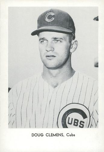 1965 Sports Service Chicago Cubs Set A #NNO Doug Clemens Front