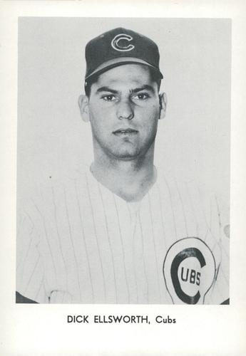 1965 Sports Service Chicago Cubs Set A #NNO Dick Ellsworth Front