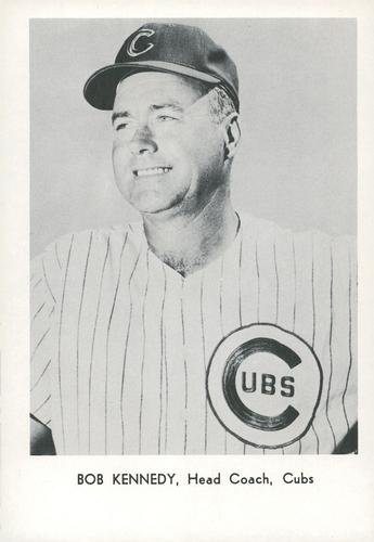 1965 Sports Service Chicago Cubs Set B #NNO Bob Kennedy Front