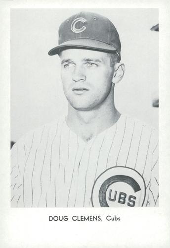 1965 Sports Service Chicago Cubs Set C #NNO Doug Clemens Front