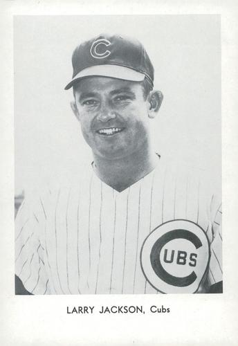 1965 Sports Service Chicago Cubs Set C #NNO Larry Jackson Front