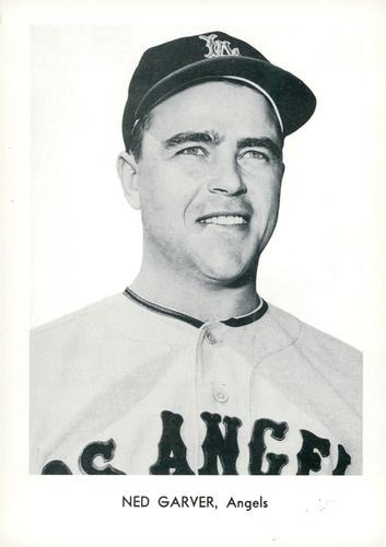 1961 Sports Service Los Angeles Angels #NNO Ned Garver Front