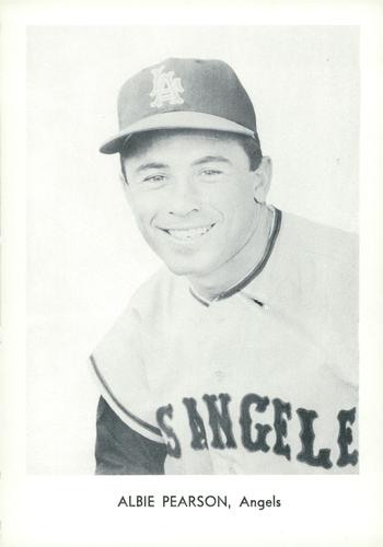 1961 Sports Service Los Angeles Angels #NNO Albie Pearson Front