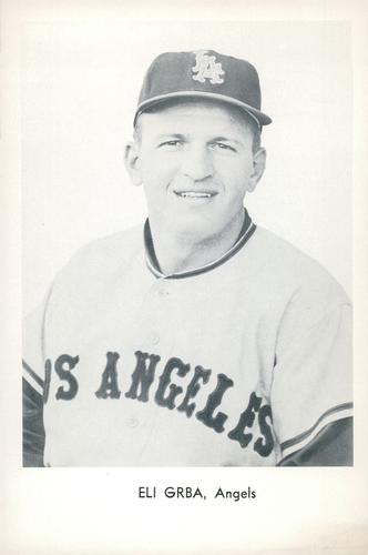 1962 Sports Service Los Angeles Angels #NNO Eli Grba Front
