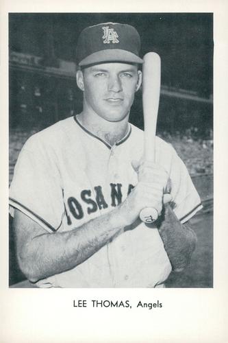 1962 Sports Service Los Angeles Angels #NNO Lee Thomas Front