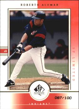 2000 SP Authentic - Limited #13 Roberto Alomar  Front