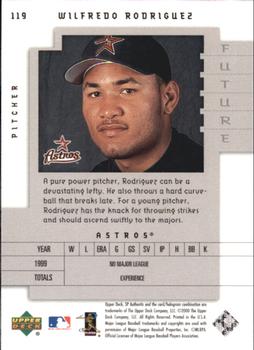 2000 SP Authentic - Limited #119 Wilfredo Rodriguez Back