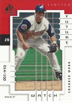 2000 SP Authentic - Limited #126 Adam Kennedy Front