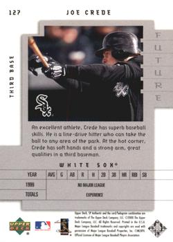 2000 SP Authentic - Limited #127 Joe Crede Back