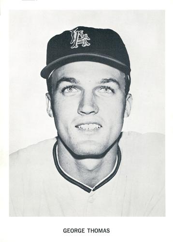 1963 Sports Service Los Angeles Angels Set B #NNO George Thomas Front