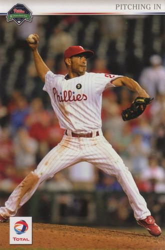 2011 Total Philadelphia Phillies Postcards #NNO Wilson Valdez Front