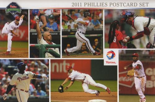 2011 Total Philadelphia Phillies Postcards #NNO Header Card Front