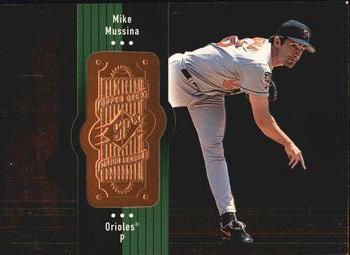 1998 SPx Finite #63 Mike Mussina Front