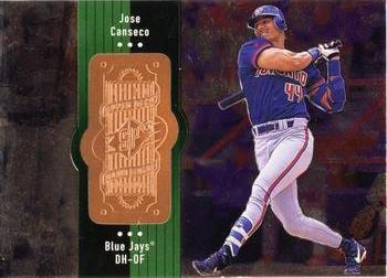 1998 SPx Finite #328 Jose Canseco Front