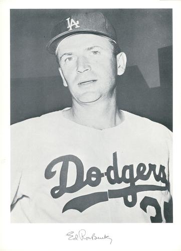 1963 Danny Goodman Los Angeles Dodgers Set A #NNO Ed Roebuck Front