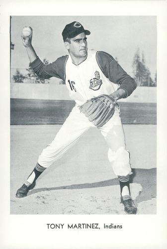 1963 Sports Service Cleveland Indians Set B #NNO Tony Martinez Front