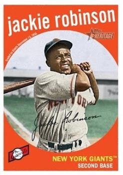 2009 Topps Heritage 1959 National Convention VIP #575 Jackie Robinson Front