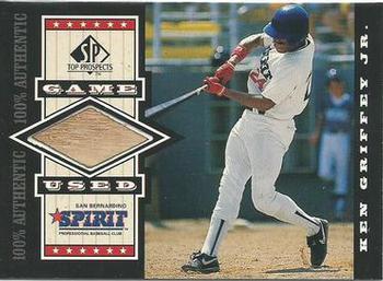 2000 SP Top Prospects - Game-Used Bats #G-JR Ken Griffey Jr.  Front