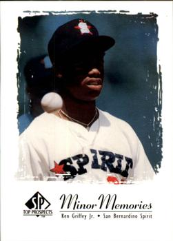 2000 SP Top Prospects - Minor Memories #JR2 Ken Griffey Jr.  Front