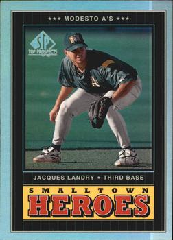 2000 SP Top Prospects - Small Town Heroes #SH4 Jacques Landry  Front