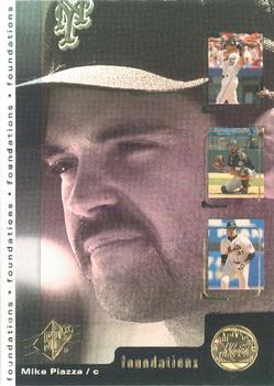 2000 SPx - Foundations #F5 Mike Piazza  Front