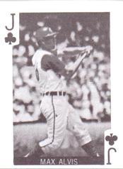 1969 Globe Imports Playing Cards Gas Station Issue #J♣ Max Alvis Front
