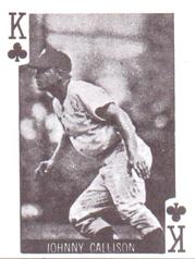 1969 Globe Imports Playing Cards Gas Station Issue #K♣ Johnny Callison Front