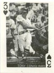1969 Globe Imports Playing Cards Gas Station Issue #3♥ Tony Conigliaro Front