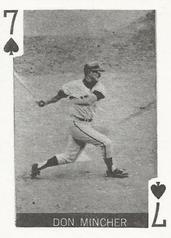 1969 Globe Imports Playing Cards Gas Station Issue #7♠ Don Mincher Front