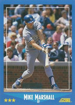 1988 Score #135 Mike Marshall Front