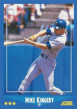 1988 Score #178 Mike Kingery Front