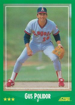 1988 Score #341 Gus Polidor Front