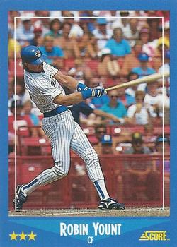 1988 Score #160 Robin Yount Front