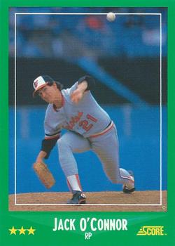 1988 Score #434 Jack O'Connor Front