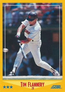 1988 Score #483 Tim Flannery Front