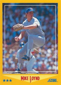 1988 Score #491 Mike Loynd Front