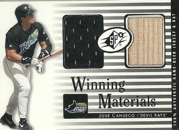 2000 SPx - Winning Materials #WM-JC Jose Canseco Front