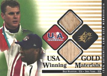 2000 SPx - Winning Materials Update #BW-EY Brad Wilkerson / Ernie Young  Front