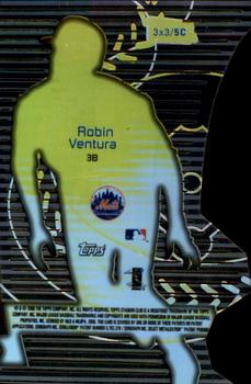 2000 Stadium Club - 3 X 3 Illuminator #5C Robin Ventura  Back