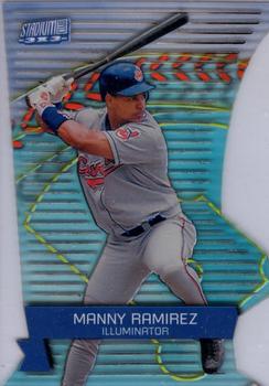 2000 Stadium Club - 3 X 3 Illuminator #9A Manny Ramirez  Front