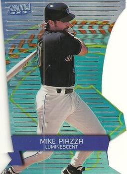 2000 Stadium Club - 3 X 3 Luminescent #2A Mike Piazza Front