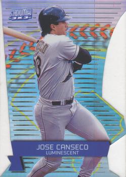 2000 Stadium Club - 3 X 3 Luminescent #10A Jose Canseco Front
