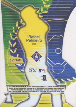 2000 Stadium Club - 3 X 3 Luminescent #10C Rafael Palmeiro Back