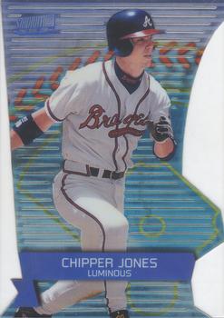 2000 Stadium Club - 3 X 3 Luminous #5A Chipper Jones Front