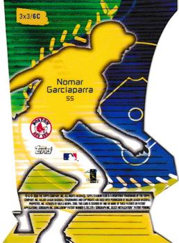 2000 Stadium Club - 3 X 3 Luminous #6C Nomar Garciaparra Back